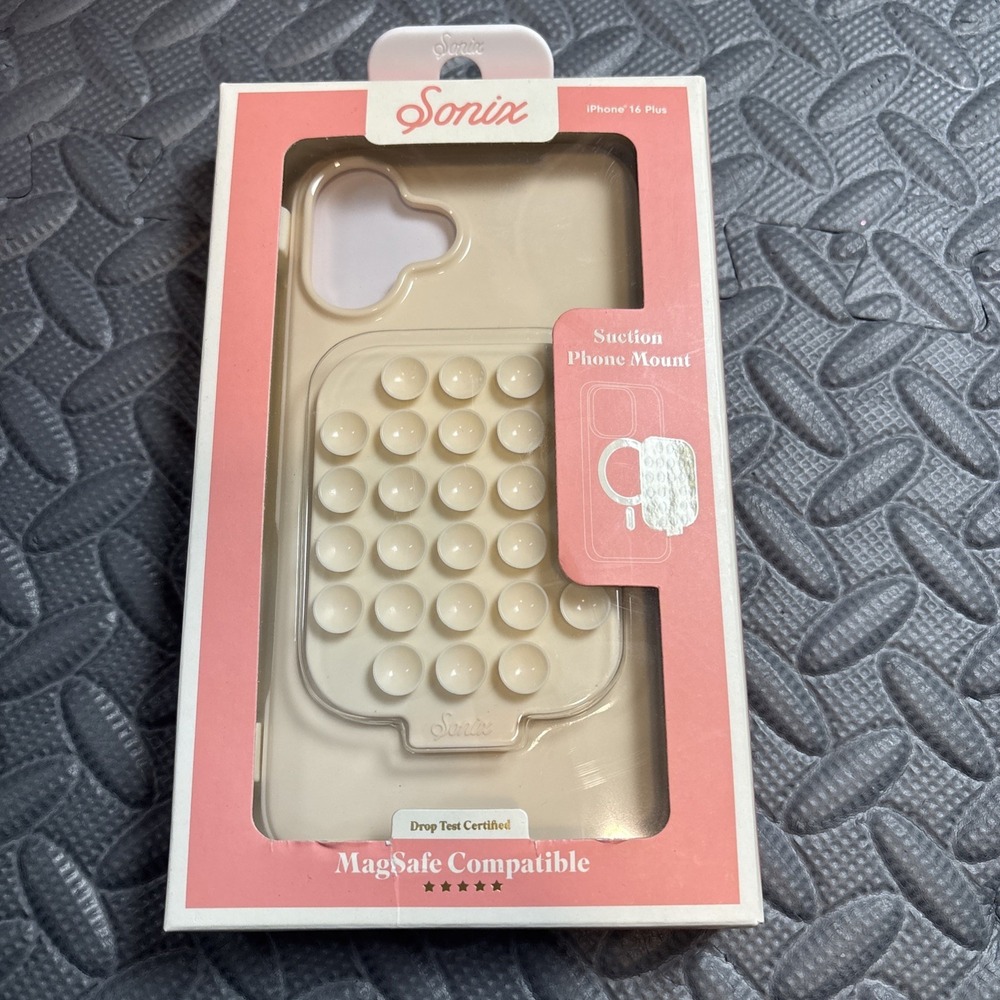 Sonix Apple iPhone 16 Suction‎ Case MagSafe Phone Cell Cover Silicone Mount